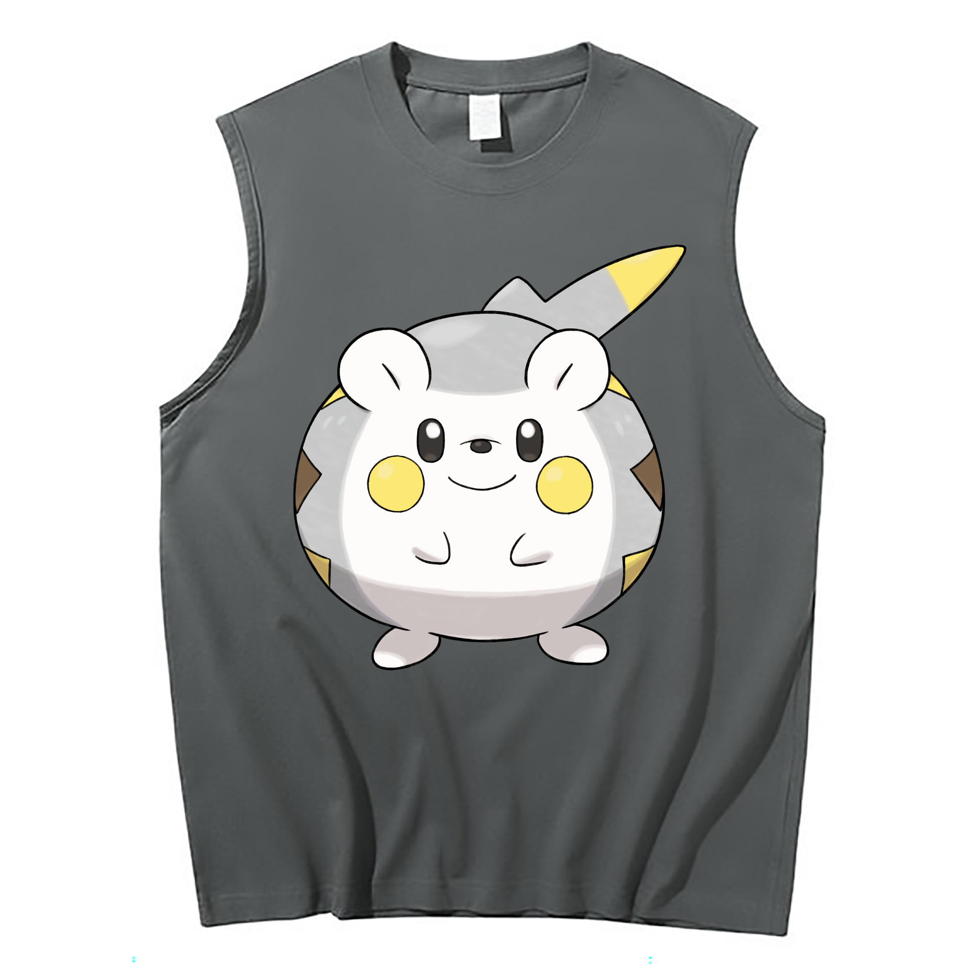 （画像用） ポケットモンスター Pokémon コットン100％タンクトップ（フロントプリント）